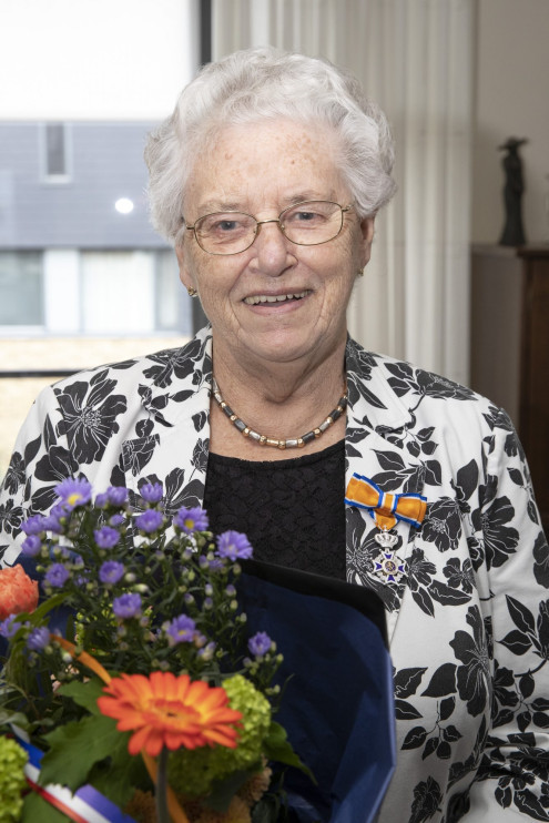 Ombudsvrouw Dinie de Vries-Maatman geridderd