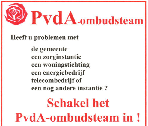 Het PvdA-ombudsteam in actie